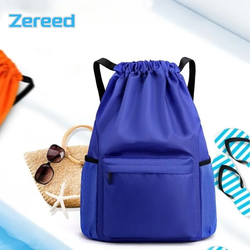 

Outdoor Swimming Waterproof Backpack Storage Bag Fitness Rafting Riving Sports Kayaking Canoeing Travel Wet Dry Separation Bag