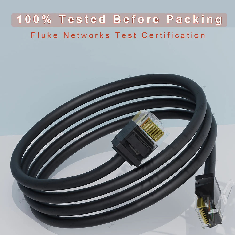 Фото COMNEN Cat6/Cat6a, 8 шт., тонкий патч-кабель Ethernet-маршрутизатора Cat6a, 10 г, поддержка патч-кабеля Cat 6A для сетевого кабеля маршрутизатора №5