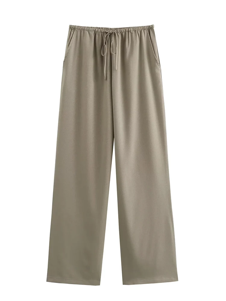 Tfmln Женский Повседневный Свободный Комплект Брюк 2024 Весенне-летняя Коллекция