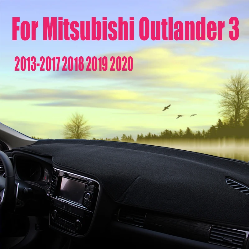 

Для Mitsubishi Outlander 3, автомобильная приборная панель, Избегайте фотографий, платформа для приборной панели, Настольная Крышка, коврики, коврики 2013-2017 2018 2019
