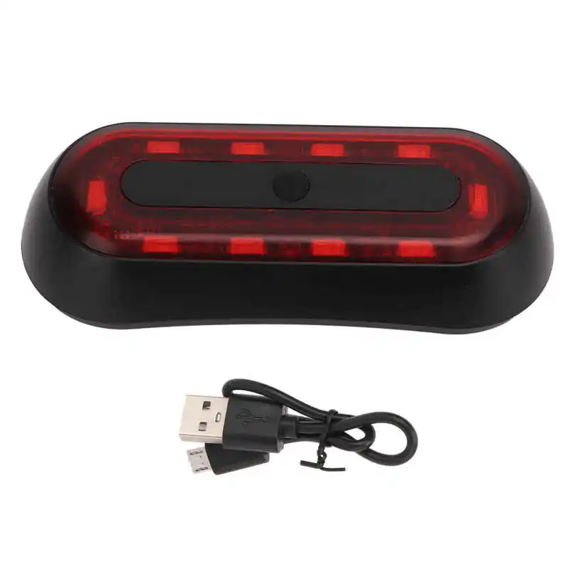

Helmet Warning Light Rear Brake Light Long Battery Life with USB Rechargeable for Cycling Safety