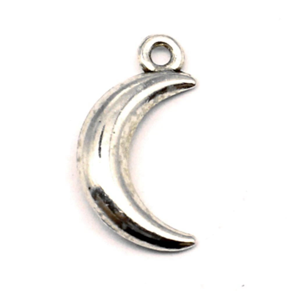 

Moon Charm For Making Jewelry Diy Finding 80pcs 10x19mm
