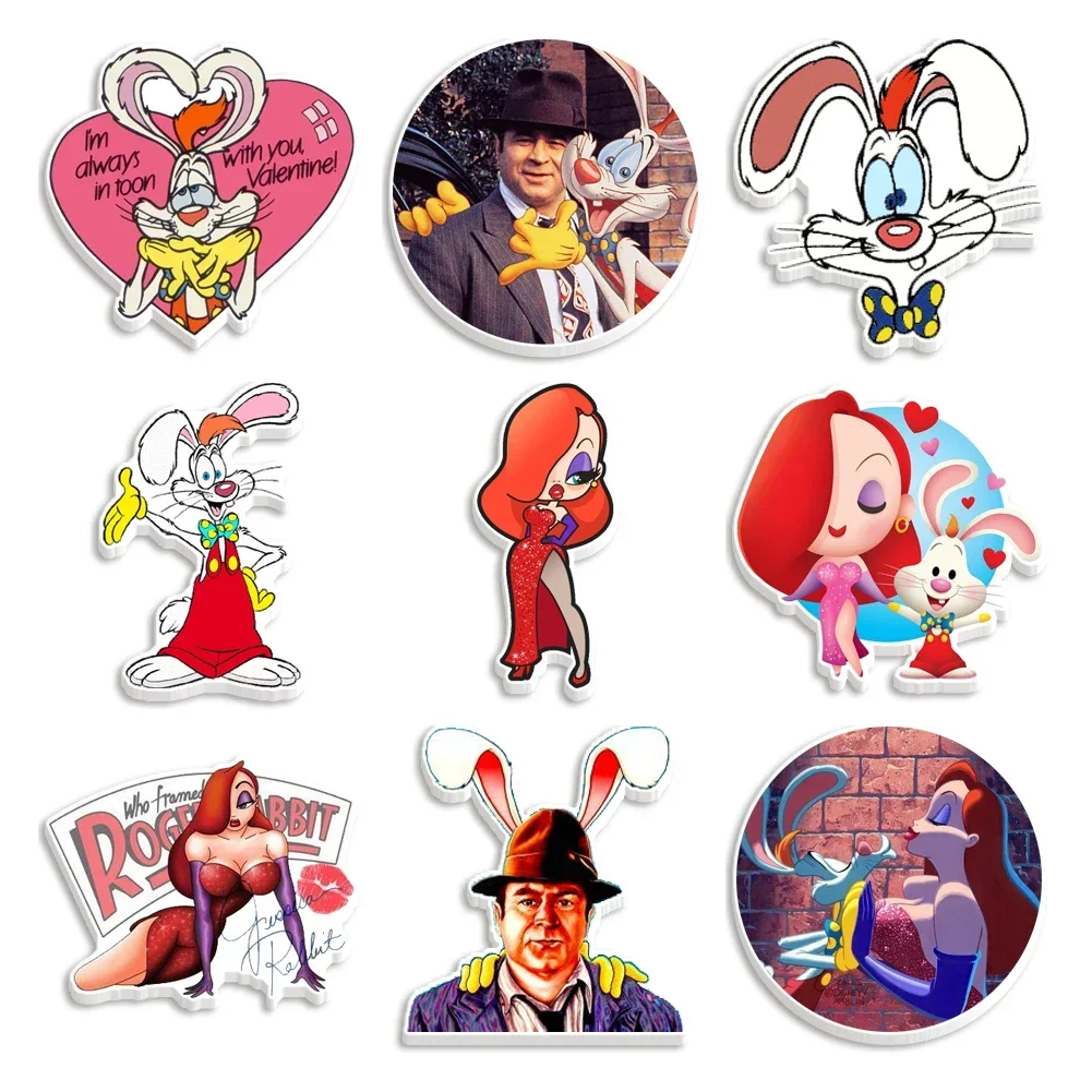 10 шт./партия декоративные акриловые серьги Рожер