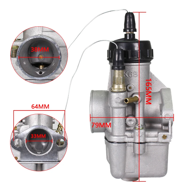 Цельный новый карбюратор K68 Upiter IZH Russia K68N PEKAR DNEPR URAL carby