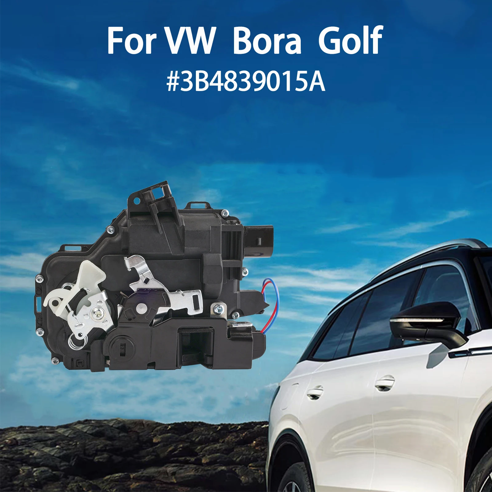 Дверной электромагнитный клапан задний левый механизм 3B 4839015 A для VW Passat Caddy MK3