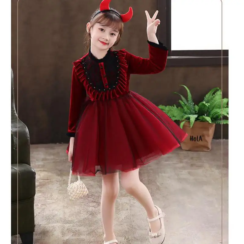 Новинка осенний костюм для косплея на Хэллоуин девочек Женская Милая юбка