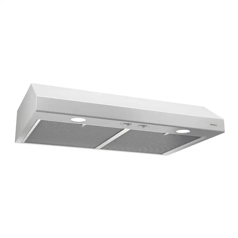 

30-Inch Convertible Under-Cabinet Range Hood, White
