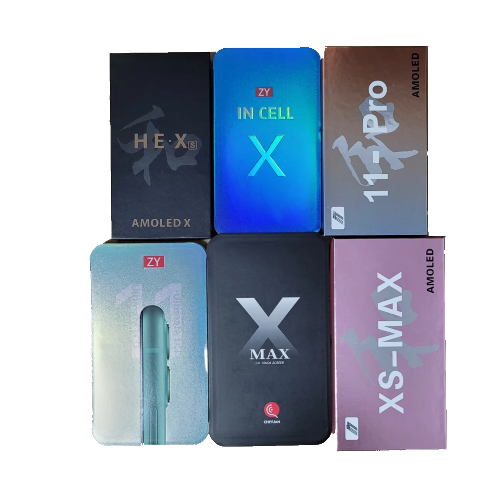 Экран GX ZY HE OLED INCELL для iPhone X XS Max XR 11 - цифровое сенсорное ЖК-дисплейное устройство для Pro-экранов.