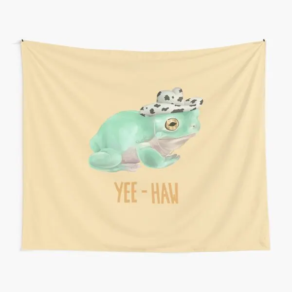 

Коврик с ковриком «ковбойская лягушка», красивое полотенце с принтом для гостиной, украшение для дома и йоги, Настенный декор для спальни, путешествий