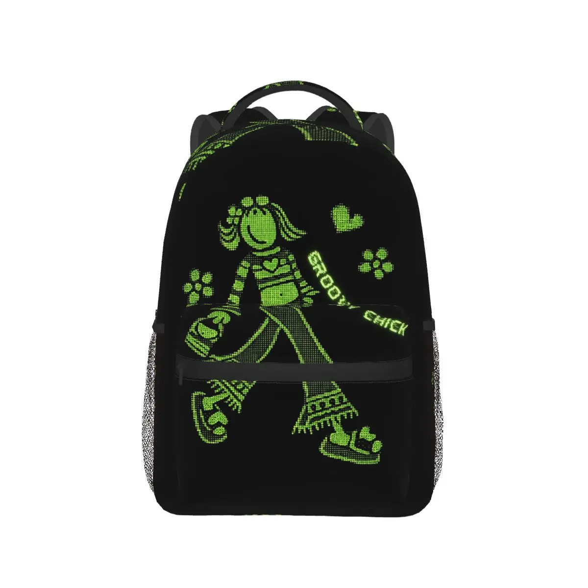 Фото Рюкзак Groovy Chick, горячая распродажа, вместительный рюкзак для детей, школьная сумка, сумки через плечо для мужчин и женщин №1