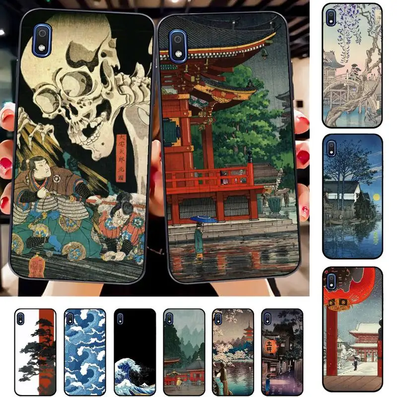 

Japanese Style Art Japan Phone Case for Samsung A51 01 50 71 21S 70 31 40 30 10 20 S E 11 91 A7 A8 2018