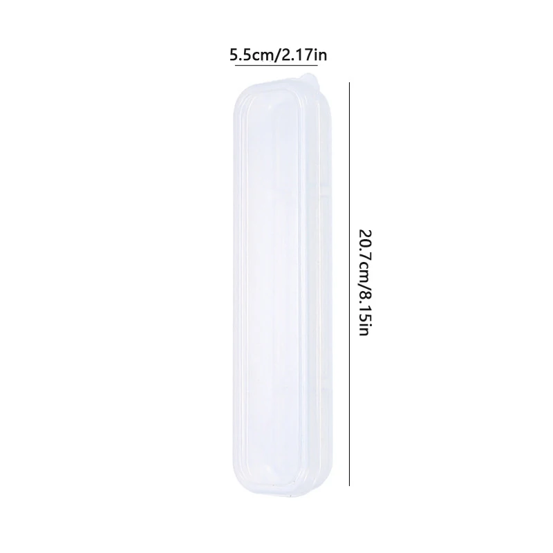 Прозрачный Органайзер Для Кистей Макияжа С Крышкой Портативный Женский Ящик