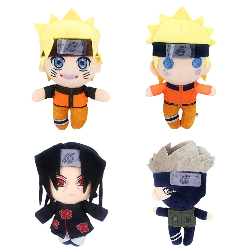 

Anime Naruto Plush Toys Naruto Uchiha Itachi Kakashi Figure Stuffed Dolls Keychain Pendant Room Decoration Kid Christmas Gifts