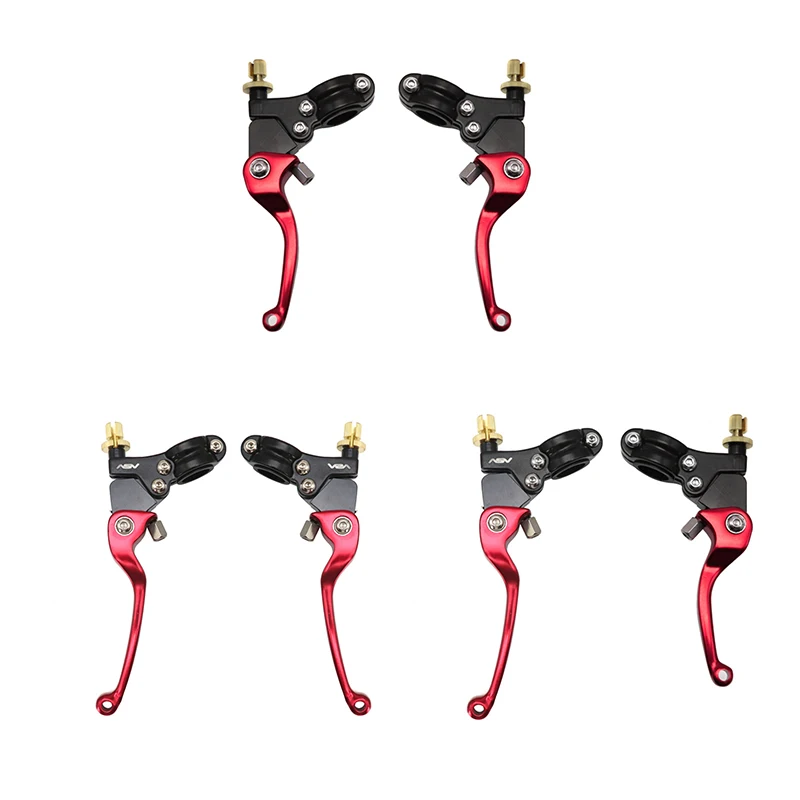 

Alconstar- Universal Short CNC Brake Clutch lever Handlebar Racing Motorcycle Pit Dirt Bike IRBIS KAYO BSE CRF Yamaha CR CRF YZF