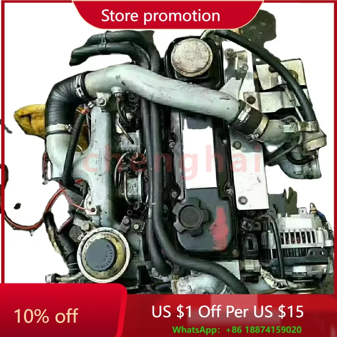 Лидер продаж высококачественный б/у дизельный двигатель QD32 QD32T QD32-TURBO для Nissan ELGRAND