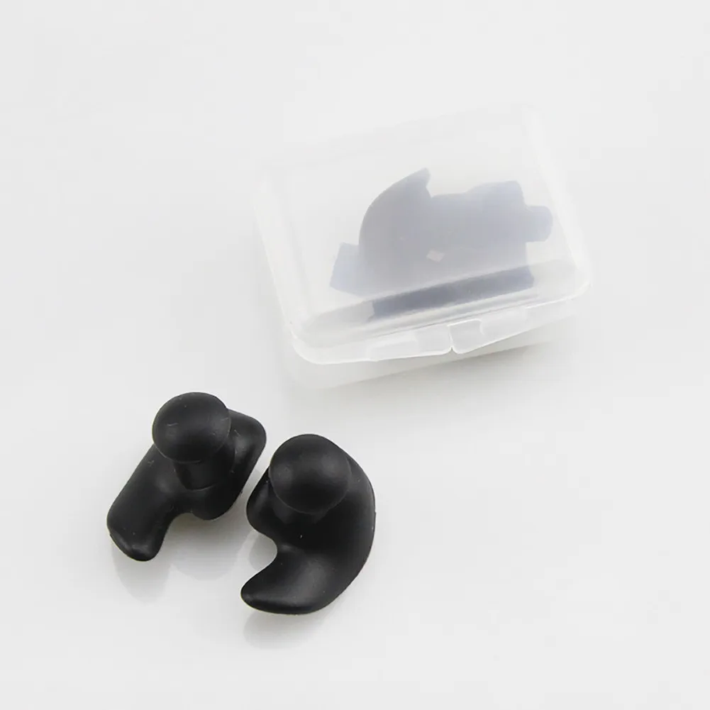 

1 Pair Spiral Earplugs Waterproof Earplugs Silicone Swimming Earplugs High-end Boxed Spiral Ear Plugs Adult Bath Waterproof
