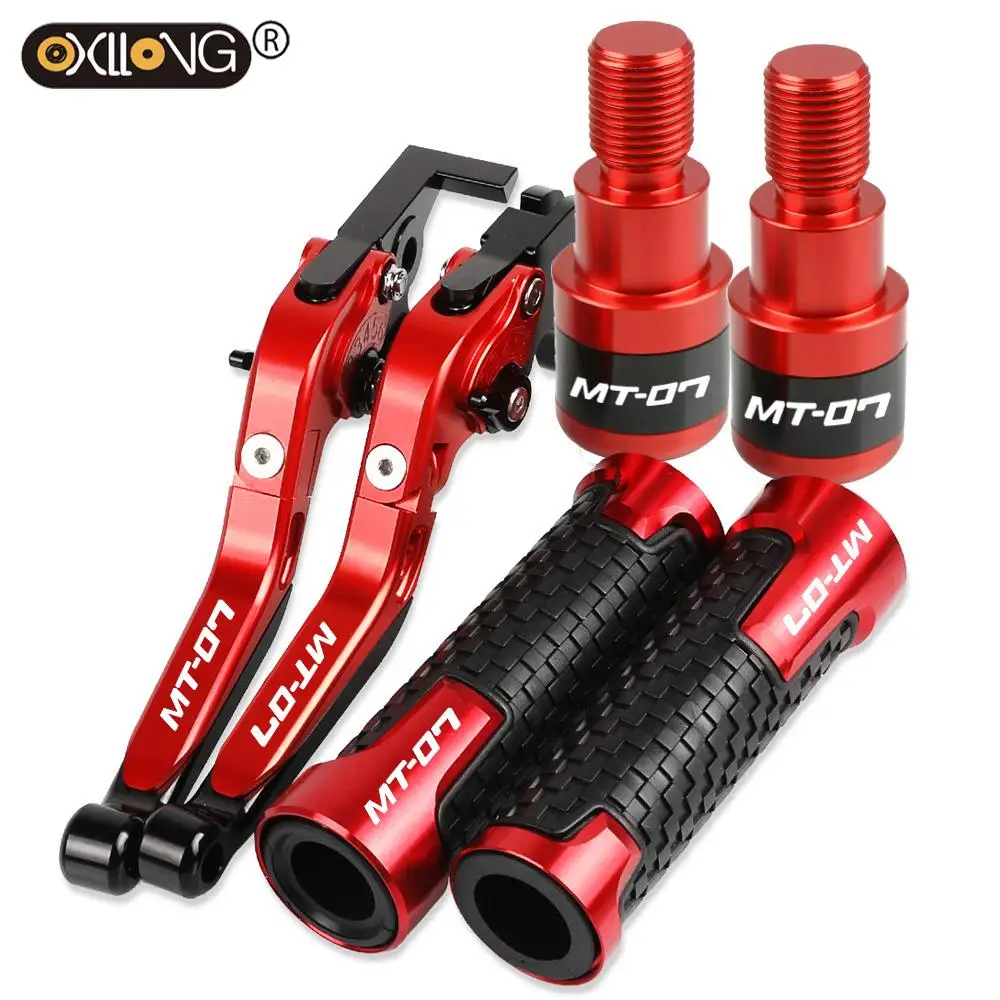 

Motorcycle Accessories handbrake handle clutch brake lever Handlebar Grips For YAMAHA MT-07 MT07 TRACER 2016-2020 2019 2021