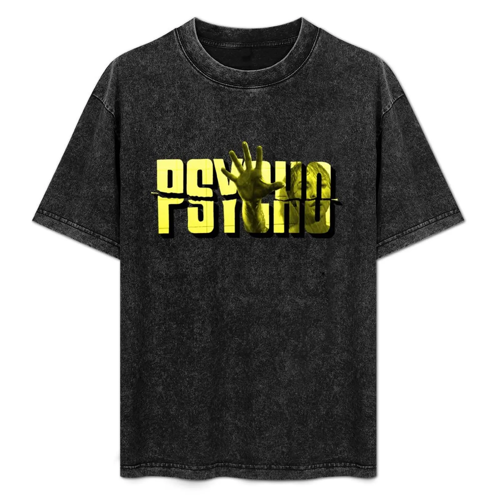 Фото Футболка Hitchcock's Psycho для занятий в спортзале, футболка с короткими рукавами для тренировок №1