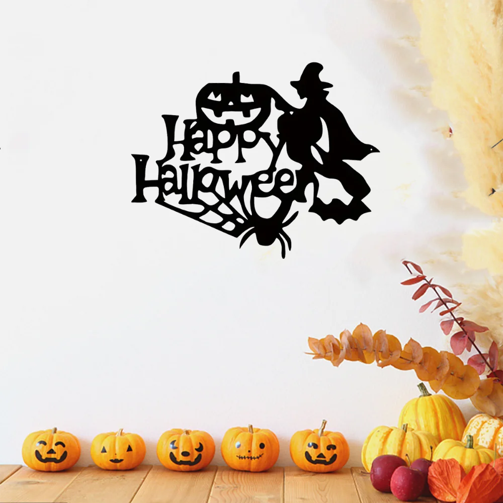 Художественное Украшение Стены На Тему Хэллоуина — Черное Классическое