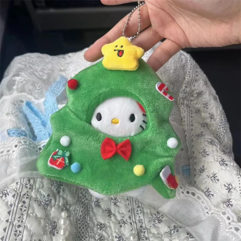 Sanrio плюшевая кукла HelloKitty Kawaii аниме студенческая школьная сумка подвесные