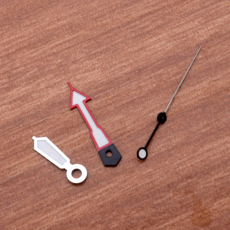 NH35 NH36 Watch Hands Green Luminous Fits 7s26 NH36 NH35 Movement Seiko SKX007 SKX009 SRPD Watch Case Replace Pointer