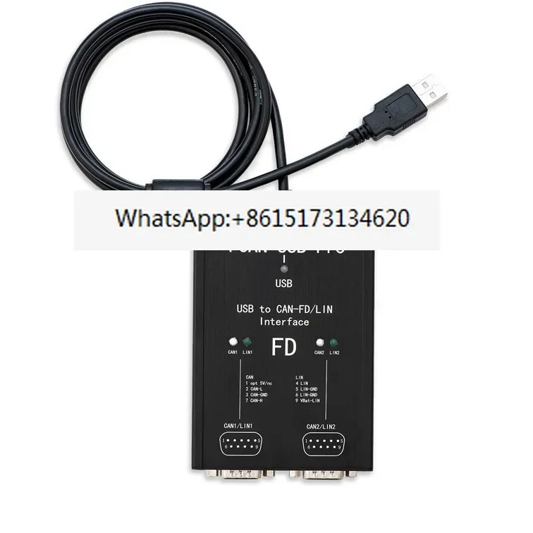 PCAN FD PRO двухканальный CAN совместимый с оригинальным немецким IPEH- 004061