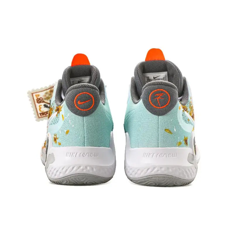 【Настроить】Nike KD Trey 5 IX Баскетбольные кроссовки унисекс средней высоты Синие