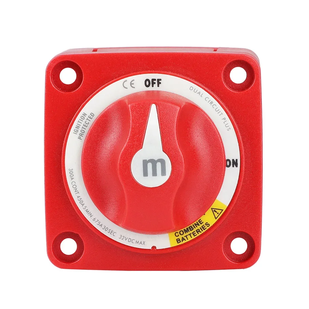 Автомобиль RV Marine Boat Dual Circuit Plus Батарейный переключатель Селектор аккумулятора