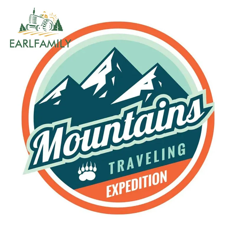 EARLFAMILY экспедиция путешествия автомобиль наклейка никогда не перестает изучать