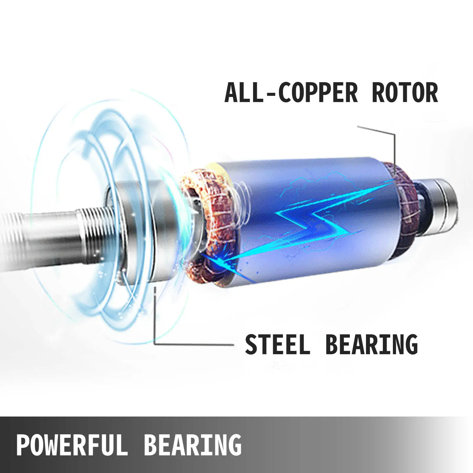 4 КВТ электродвигатель шпинделя с воздушным охлаждением квадратная мельница ER20