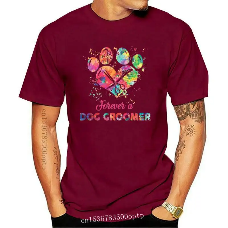 

Kaus Pria Baru Forever A Dog Groomer!! Kaos Wanita