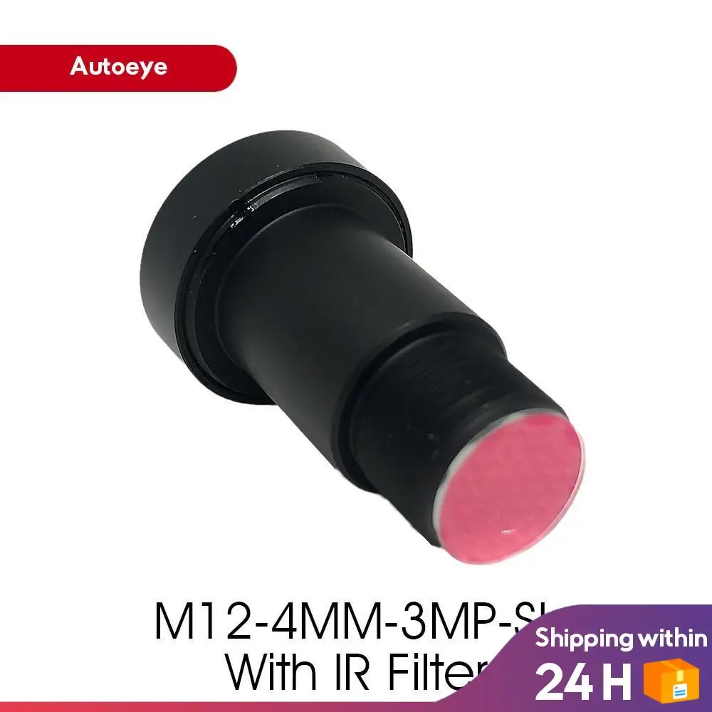 

Starlight Lens with IR Filter 3MP HD 4mm for CCTV IP Cameras M12 F1.2 Aperture 1/2.5" for SONY IMX290/IMX291 Ultra Low Light