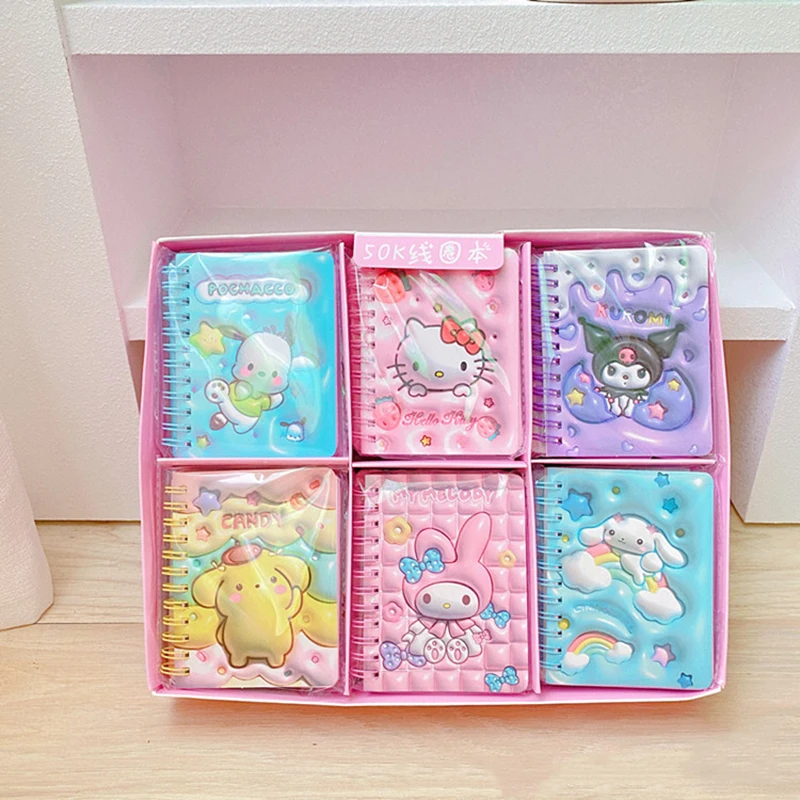 Блокнот Sanrio Hello Kitty Kuromi Ежедневные Еженедельники Милый Студенческий Со