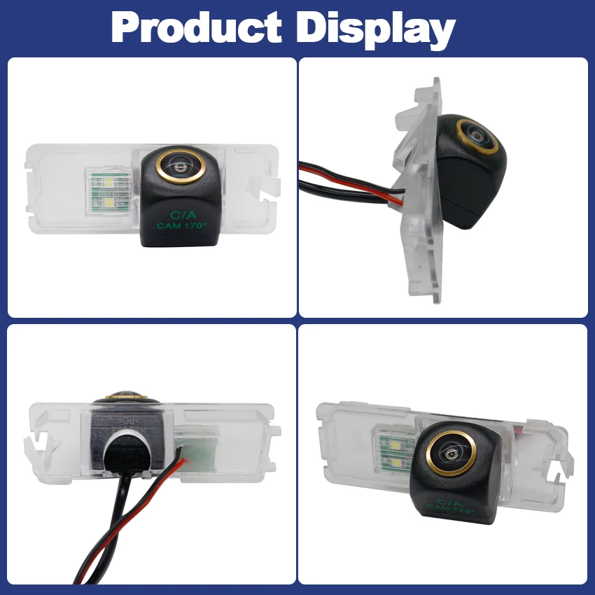 Автомобильная камера заднего вида FishEye для Seat Ibiza 6J 6P KJ 2008 ~ 2016 2017 2018 2019 2020 HD ночного