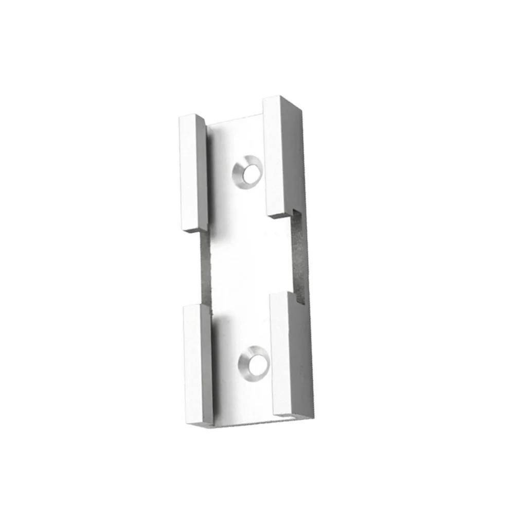 

T-Track Woodworking Universal 80mm Aluminum Chute Cross Track Connector Intersection Saw Table DIY Hand Tools Accessories