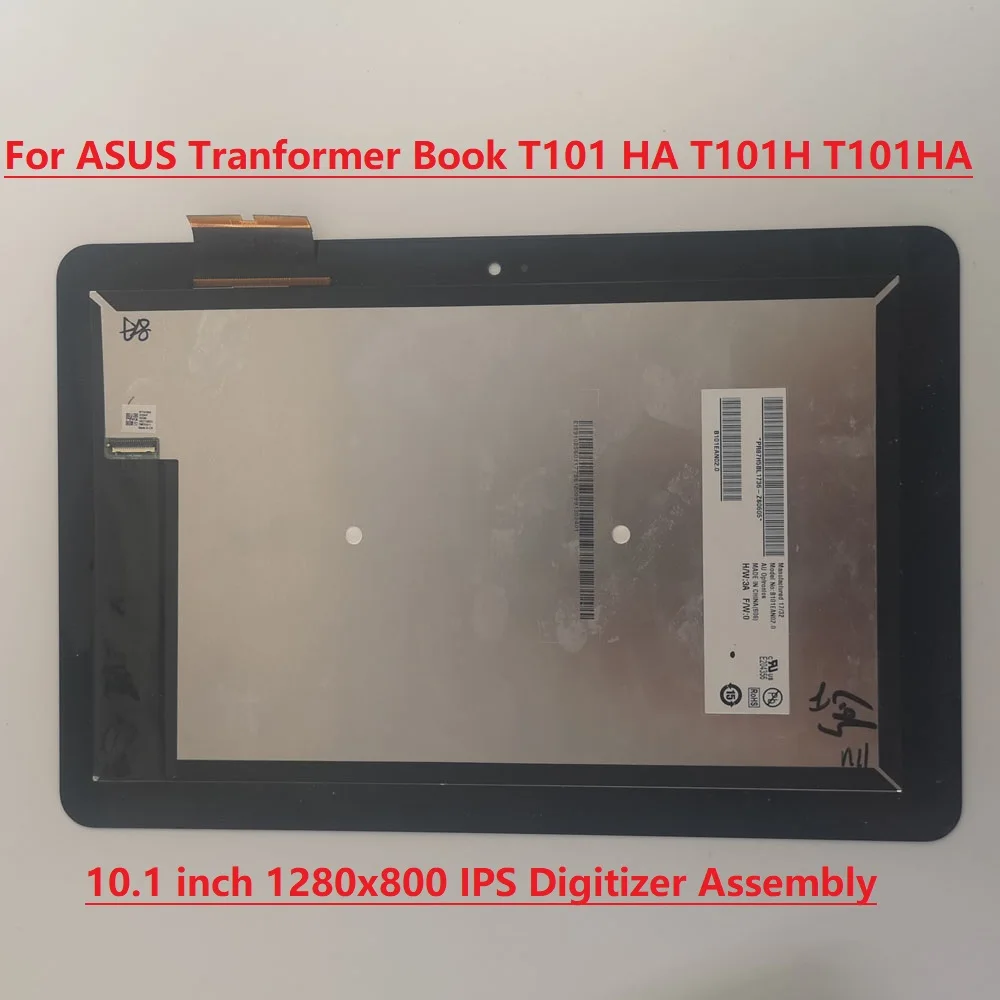 

10.1 INCH For ASUS Tranformer Book T101 HA T101H T101HA LCD Display Touch Screen Digitizer Assembly Replacement