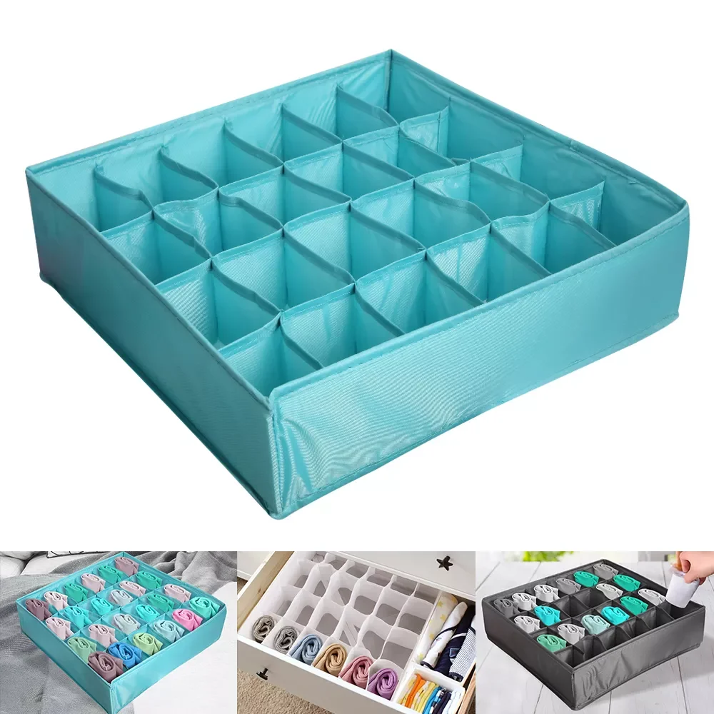 

NEW2023 Underwear Bra Storage Box Drawer organizer Wardrobe Drawer Divider Clothe Storage Box for Scarfs Socks Bra organizador c