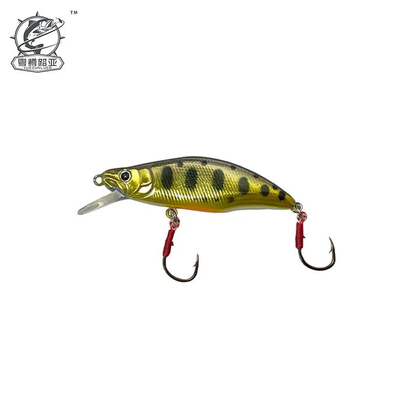 

1Pcs Sinking Minnow Baits 50cm 4.2g Artificial Plastic Hard Bait Crankbaits Bass Stream Fishing Lure for Perch Pike Trout Bass