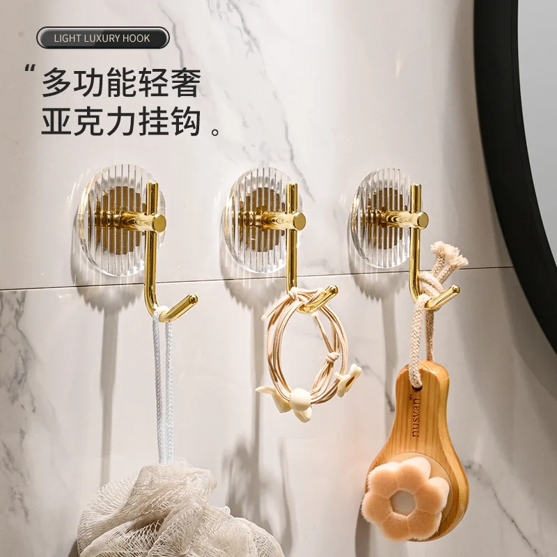 

Фонарь для одежды, крючок для ванной комнаты, без перфорации, с одним крючком, крючок для одежды в туалете, спальне, крючок для кухни и ванной