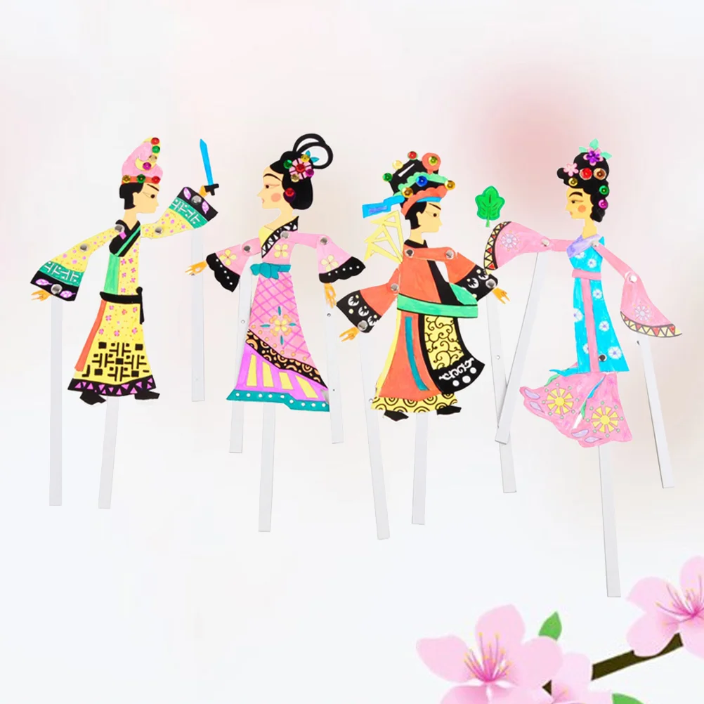 

Puppet Chinese Shadowkids Hand Paper Theater Puppets Traditional Forpuppetry Craft Playdiy Prop Performance Arm Character