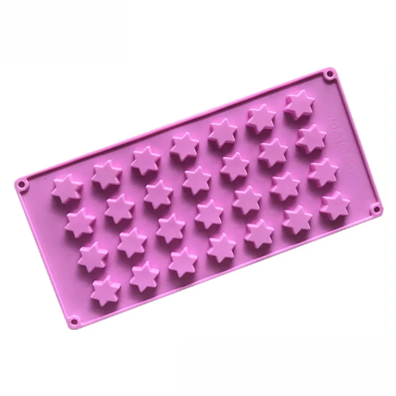 

Five-Pointed Star Soft Candy Silicone Chocolate Mold Silicon Biscuit Mould Resin Moulds
