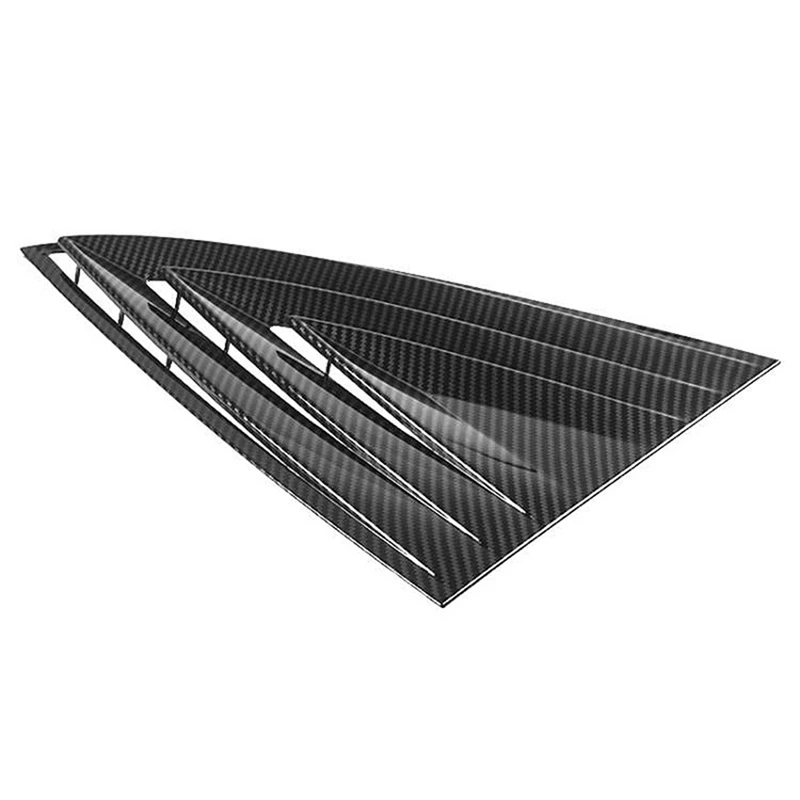 

2PCS Rear Window Triangle Sticker Louver Decorative Sticker Car Replacement Accessories For Tesla Model 3