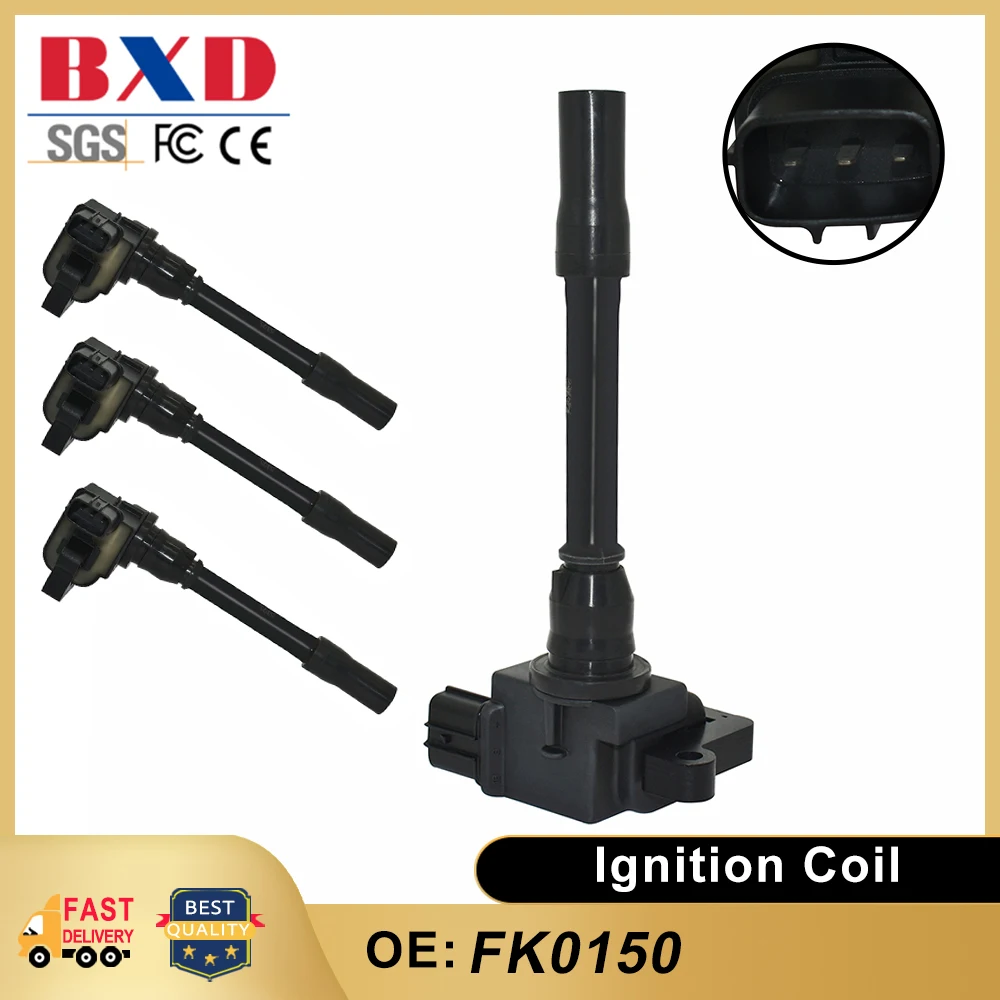 1/4 шт. катушка зажигания FK0150 для Mitsubishi Galant Lancer Pajero RVR 1 8 Diamante 3 0 bobinas de encendido