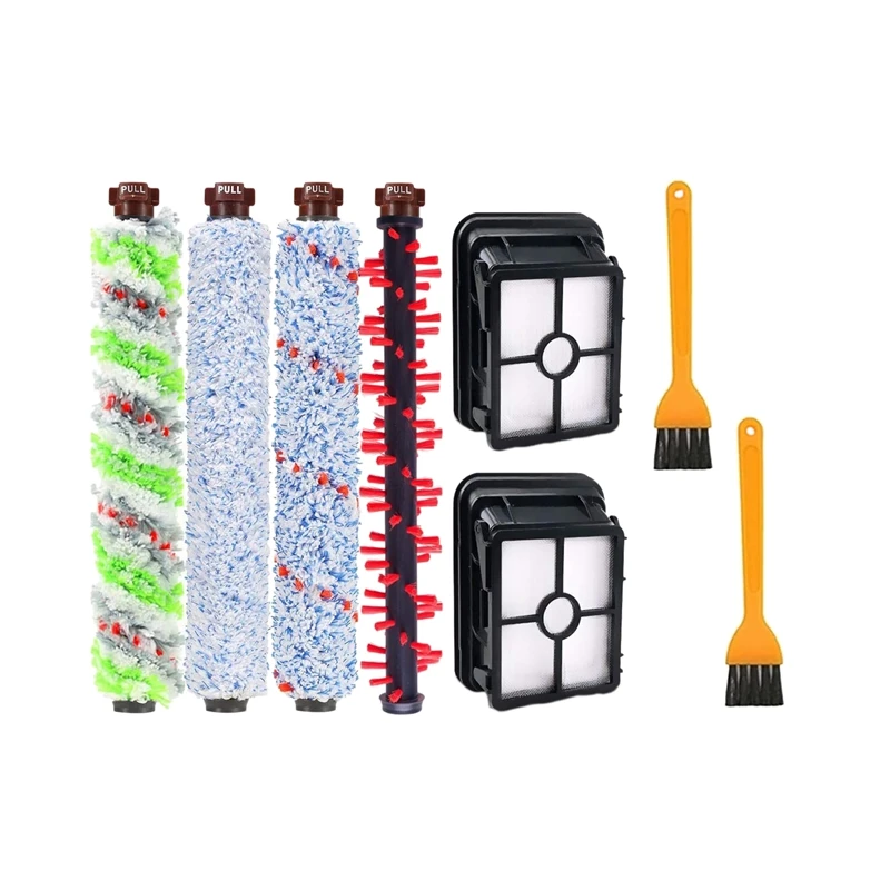 

Hepa Filter Roll Brush Kit For Bissell Crosswave 1785 2306 Series Vacuum Cleaner Wood Floor Brush Pet Brush