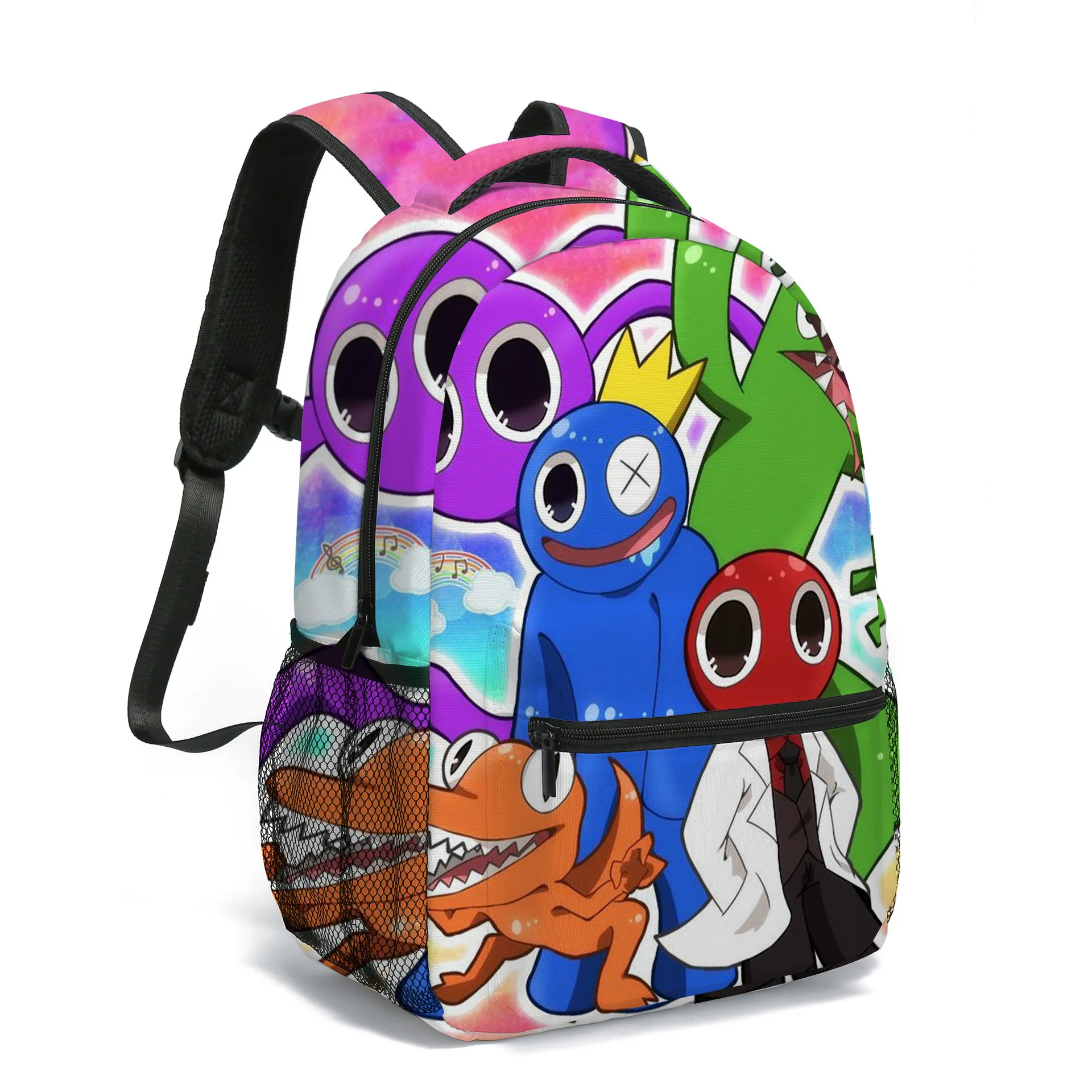 

Радужный школьный ранец для друзей, рюкзак для мужчин и женщин, учеников начальной и средней школы, детские игрушки, подарки