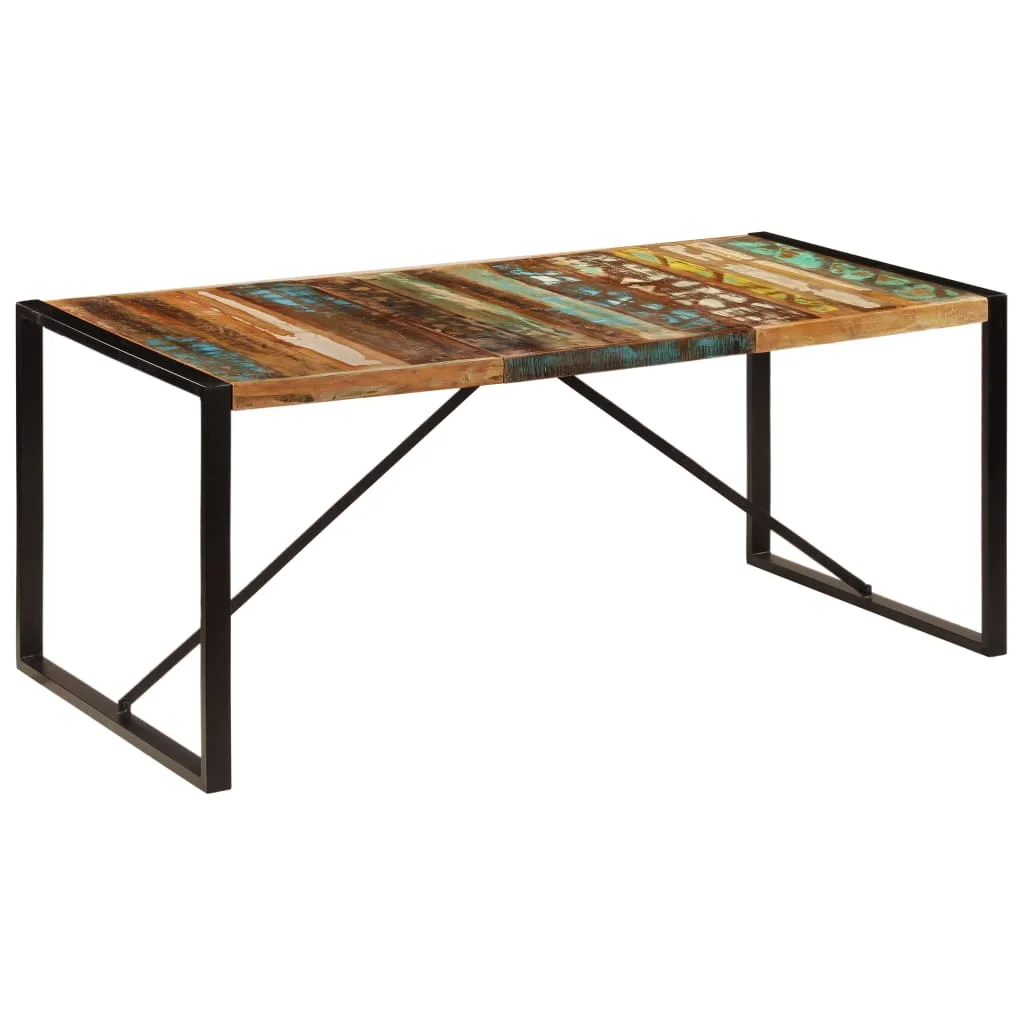 

Dining Table 70.9"x35.4"x29.5" Solid Reclaimed Wood Kitchen Table