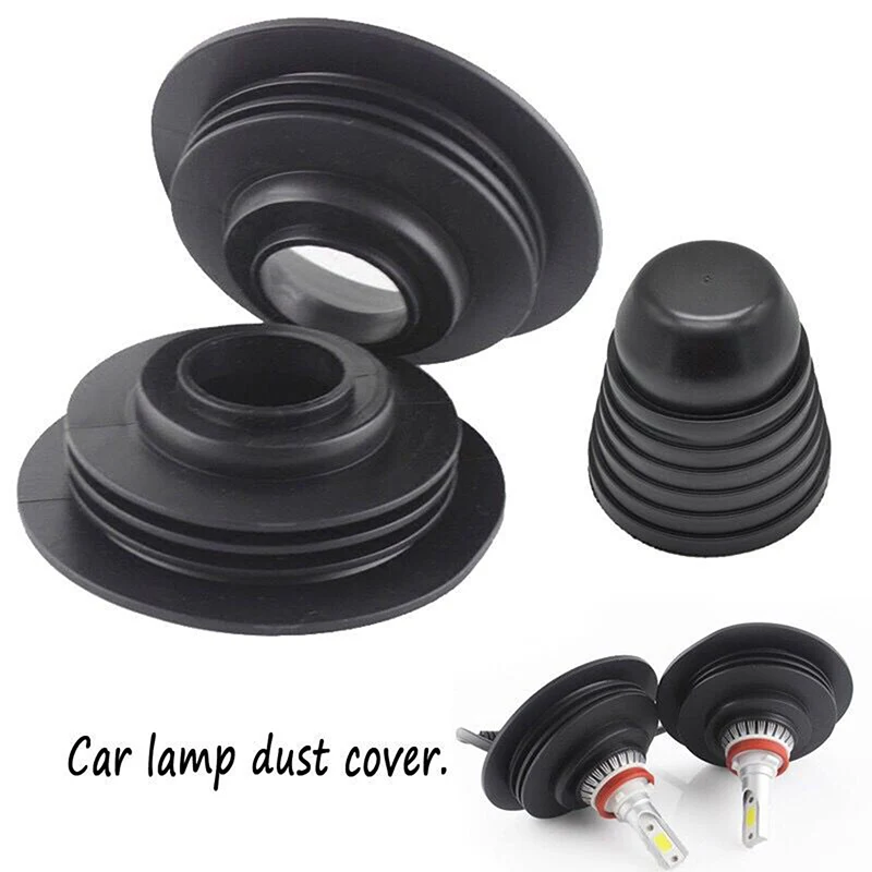 

Universal LED Headlight Headlamp H4 H11 H7 H1 Car Dust Cover Rubber