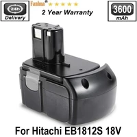 eb12s 18v 3600mah ni mh eb1812s battery replacement for hitachi eb1812s eb1820 eb1812 eb1814 bcc1815 eb1830h eb1833x eb18b