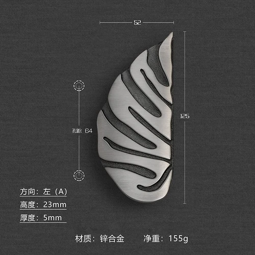 

Ручка для шкафа Odavis черная золотая