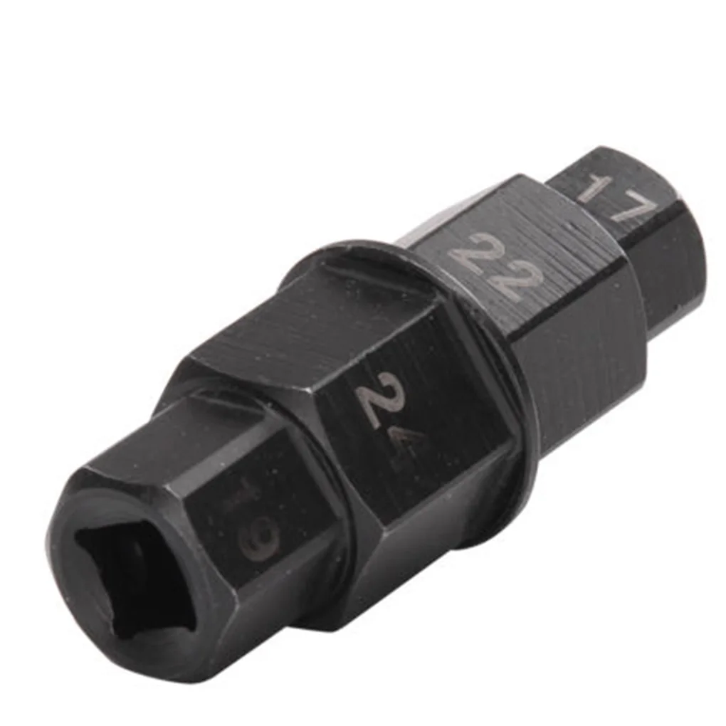 

Гаечный ключ для мотоцикла, торцевой ключ с шестигранным ключом, 3/8 приводов, 17/19/22/24 мм, разборные ключи, ручные инструменты, случайные цвета